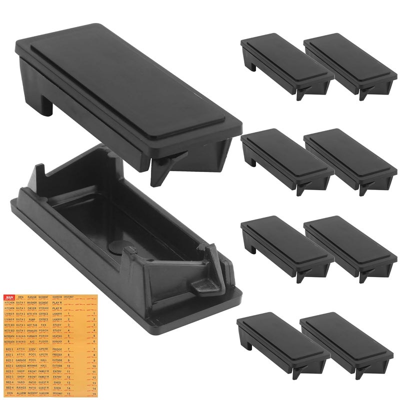 Pongle Circuit Breaker Cover Plate for Siemens Use in Load Centers and Meter Combinations (Comes with Breaker Box Label) 10 Pack - Image 1